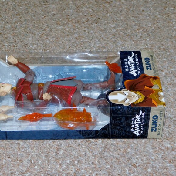 2022 McFarlane Avatar: The Last Airbender 7" Zuko Figure MIB New Book One: Water - Picture 6 of 12
